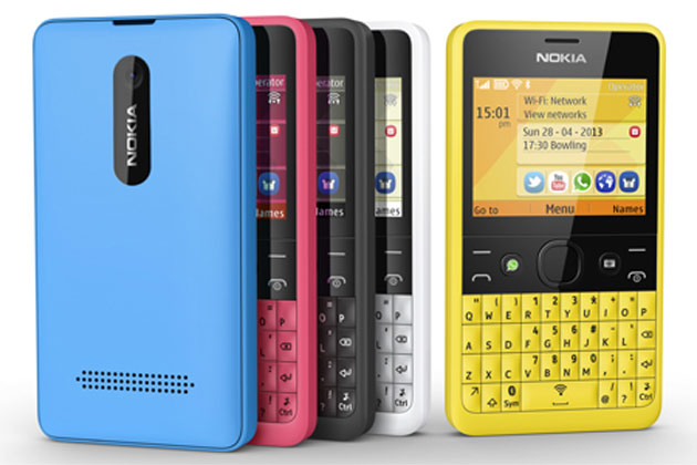 Nokia Asha 210: Điện thoại giá rẻ rực rỡ với bàn phím QWERTY vật lý